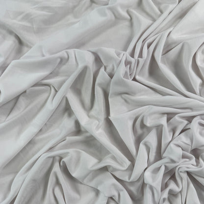 Bamboo Jersey Knit - White