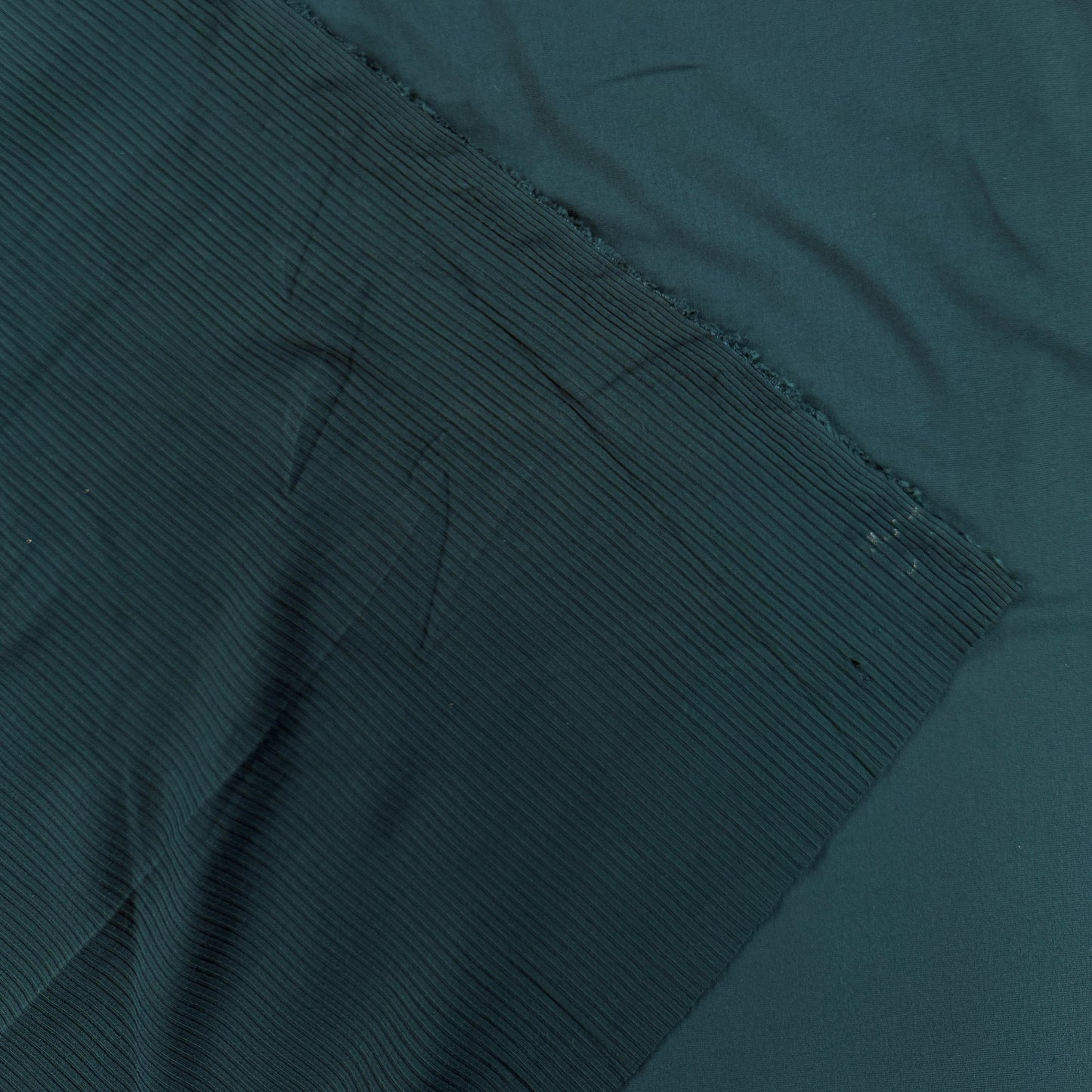 Bamboo Rib Knit - Peacock