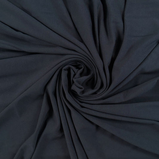 Bamboo Jersey Knit - Navy