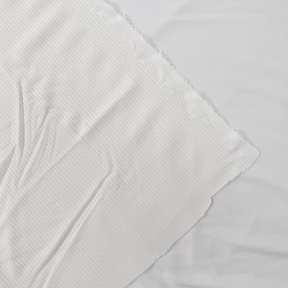 Bamboo Rib Knit - Ivory