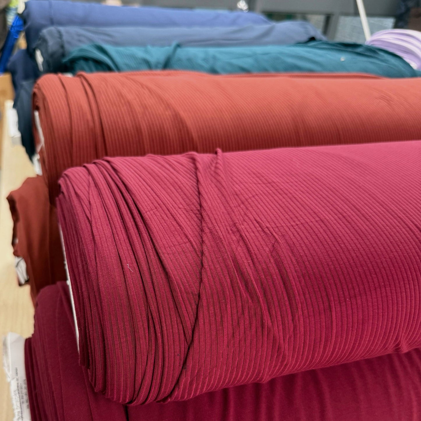 Bamboo Rib Knit - Copper