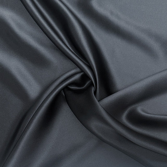 100% Pure Charmeuse Silk Fabric 19mm 45 Width Plain Dyed Silk for