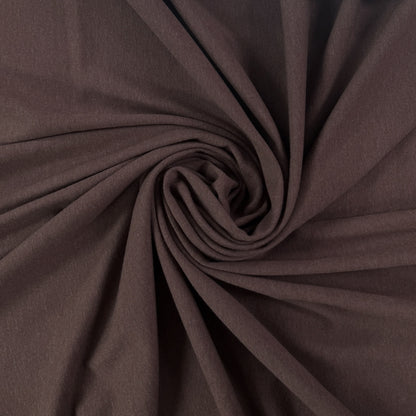 Bamboo Cotton Jersey - Brown - Deadstock