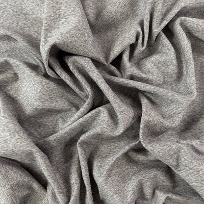 Cotton Rayon Woven - Heathered Grey - Film Studio Deadstock