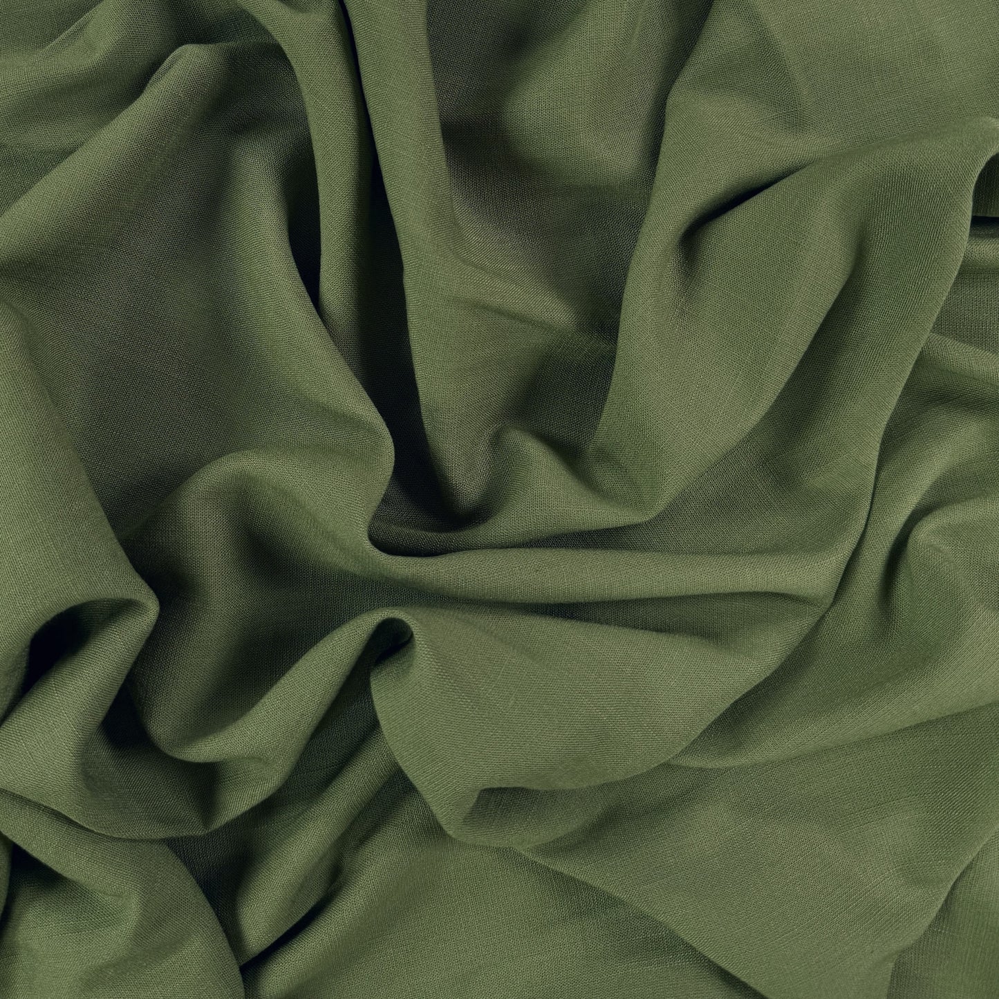 Stretch Viscose Slub - Olive
