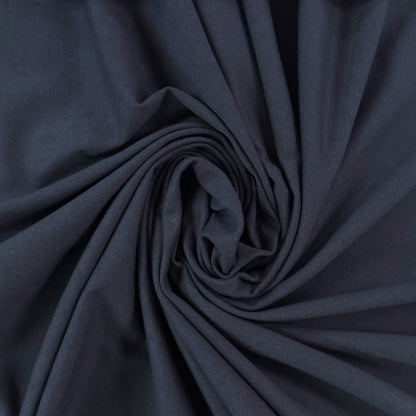 41" Remnant - Cotton Jersey Knit  - Dark Navy - Deadstock