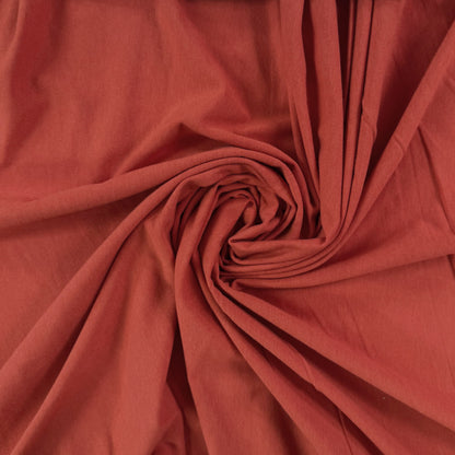 20" Remnant - Rayon Cotton Jersey Knit - Orange - Deadstock