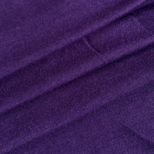 20" Remnant - Bamboo/Cotton Stretch Jersey - Plum Purple