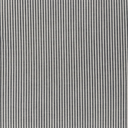 Yarn Dyed Striped Cotton Lawn - Charcoal