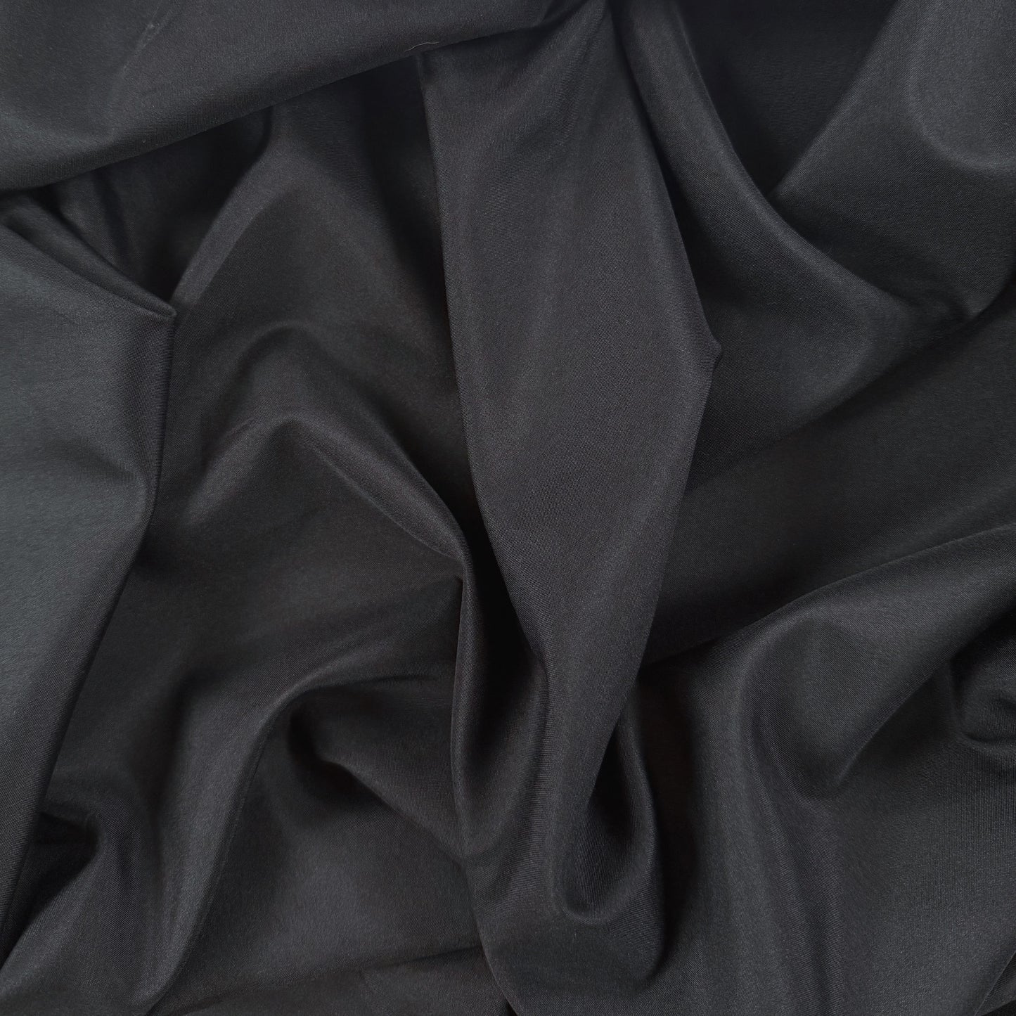 Lightweight Polyester Lining - Black - Film Studio Deadstock