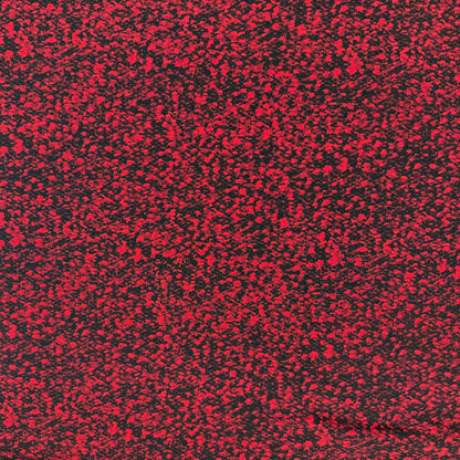 Polyester Knit - Red & Black Abstract - Film Studio Deadstock