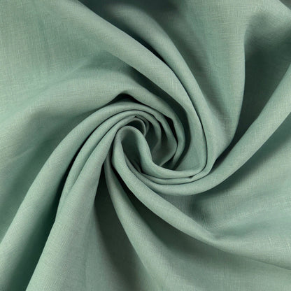 Mid-Weight Heritage Polish Linen - Faded Turquoise - 60"