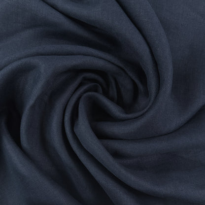 Mid-Weight Heritage Polish Linen - Dark Navy - 57-58"