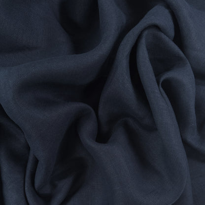 Mid-Weight Heritage Polish Linen - Dark Navy - 57-58"