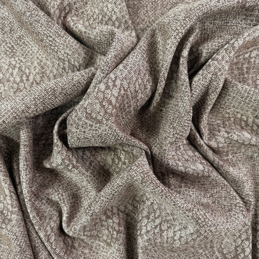 European Linen Jacquard - Snake Print  - 57-58"