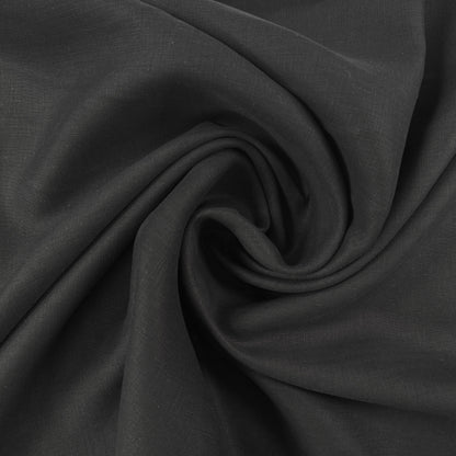 European Linen - Black  - 57-58"