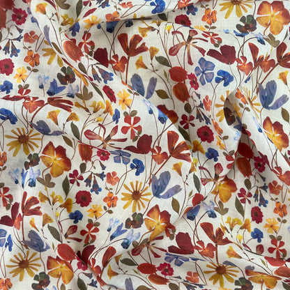 Digital Print Linen - Floral