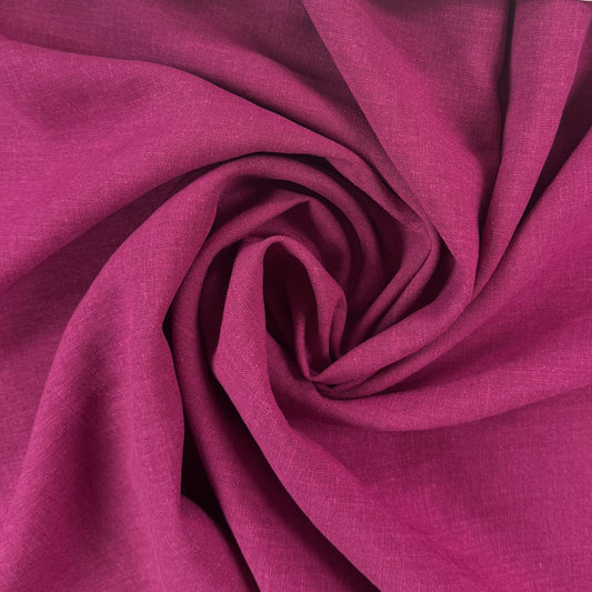 Tencel Linen Woven - Fuchsia