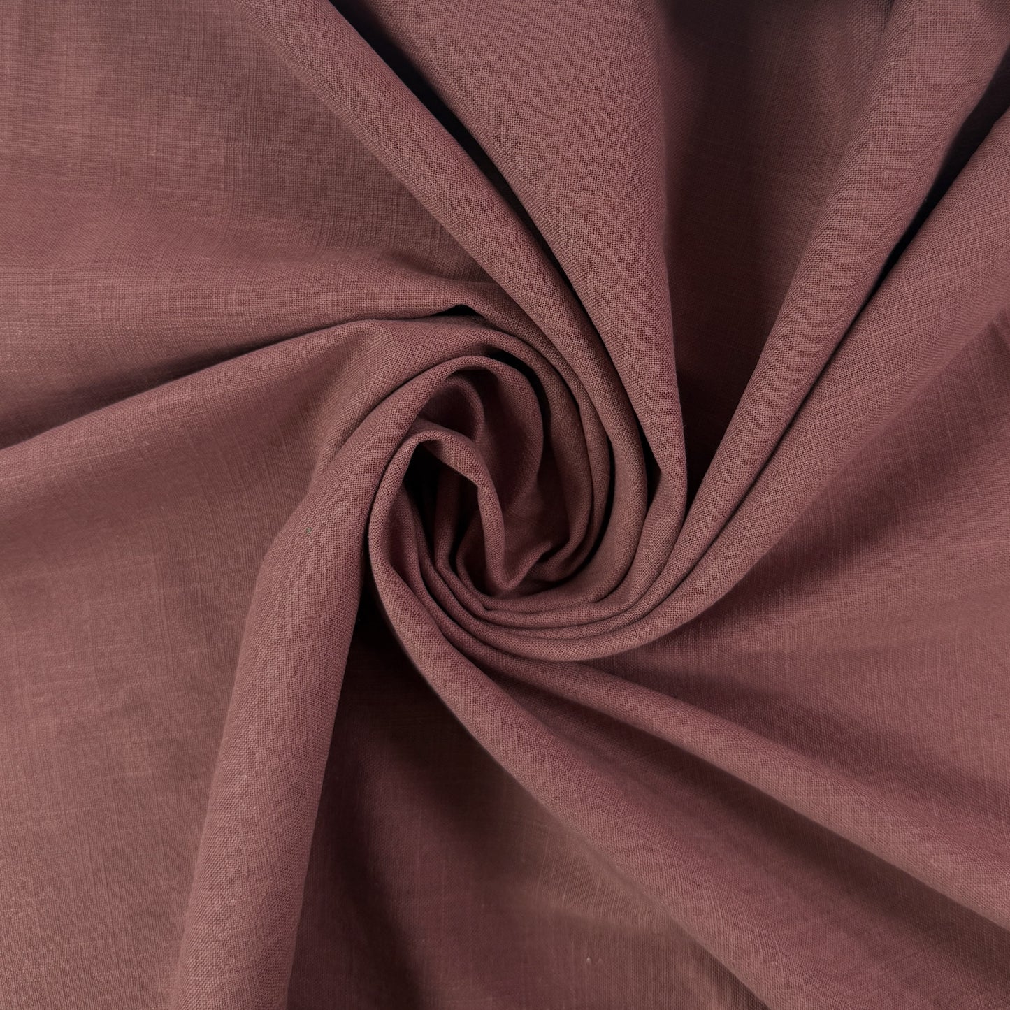Cotton Linen Woven - Rose Brown