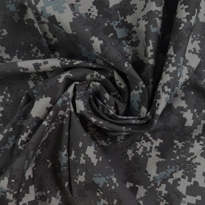 Cotton Polyester Ripstop - Digital Camouflage  - Deadstock