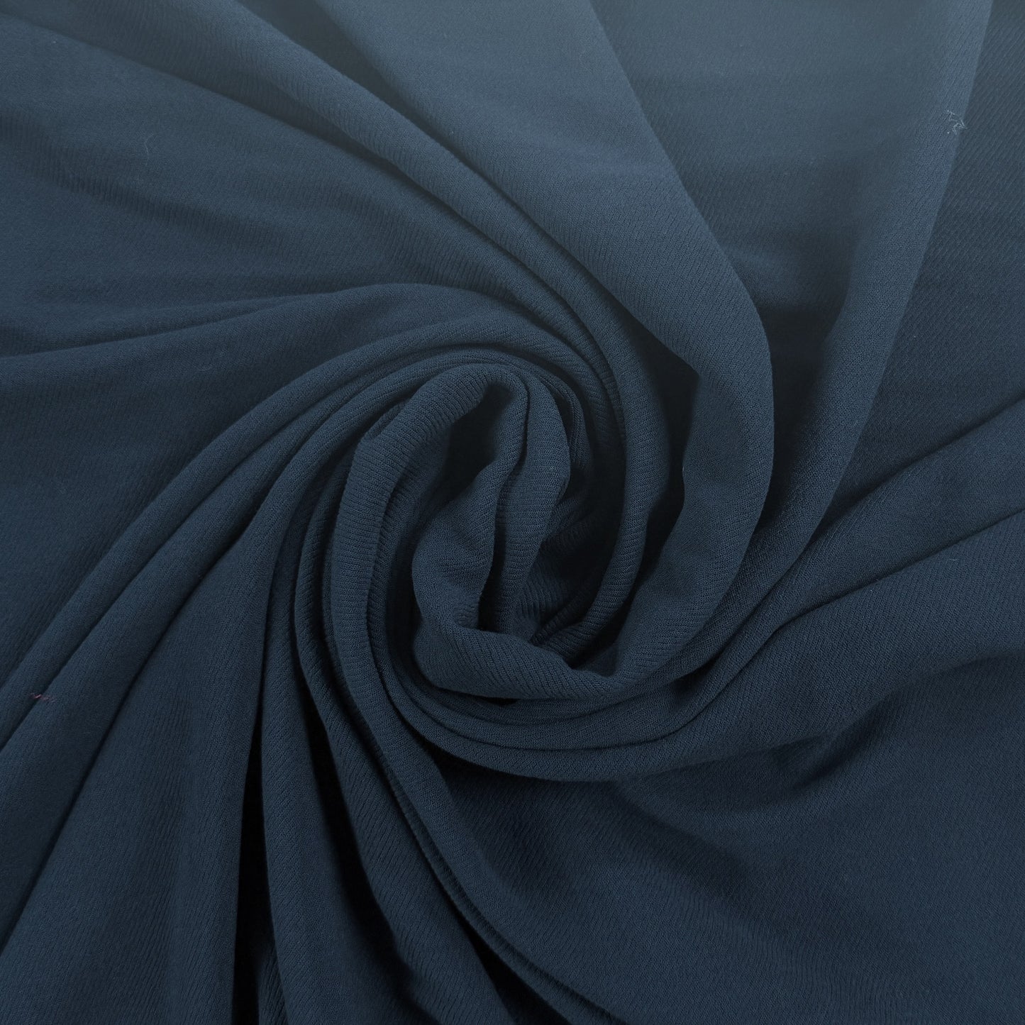 Stretch Rayon Twill - Blue - Deadstock