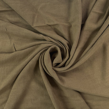 Silky Linen Viscose Noil - Mushroom