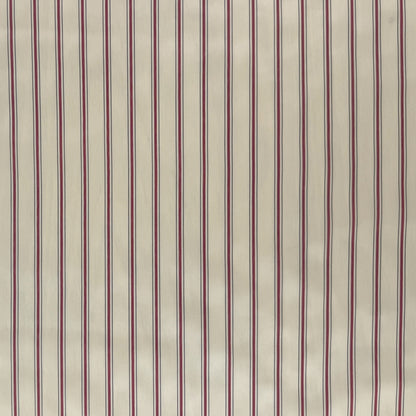 Polyester Lining - Ivory & Red Stripe - Deadstock