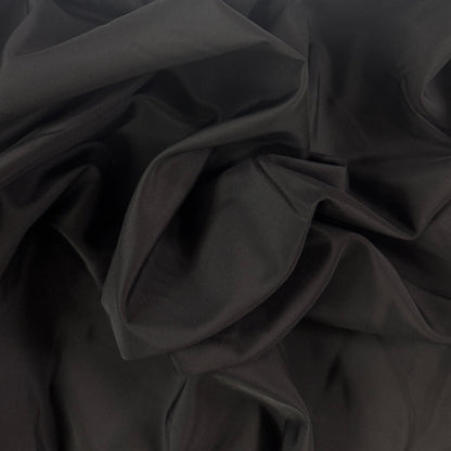 Silky Acetate  - Black - Deadstock