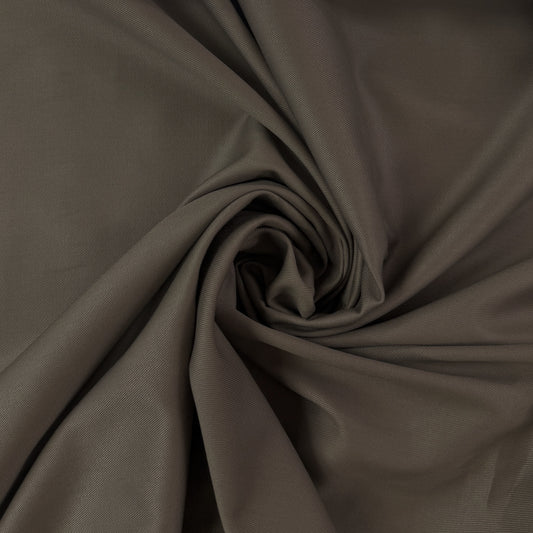 Cotton Twill - Dark Taupe - Deadstock - 6oz