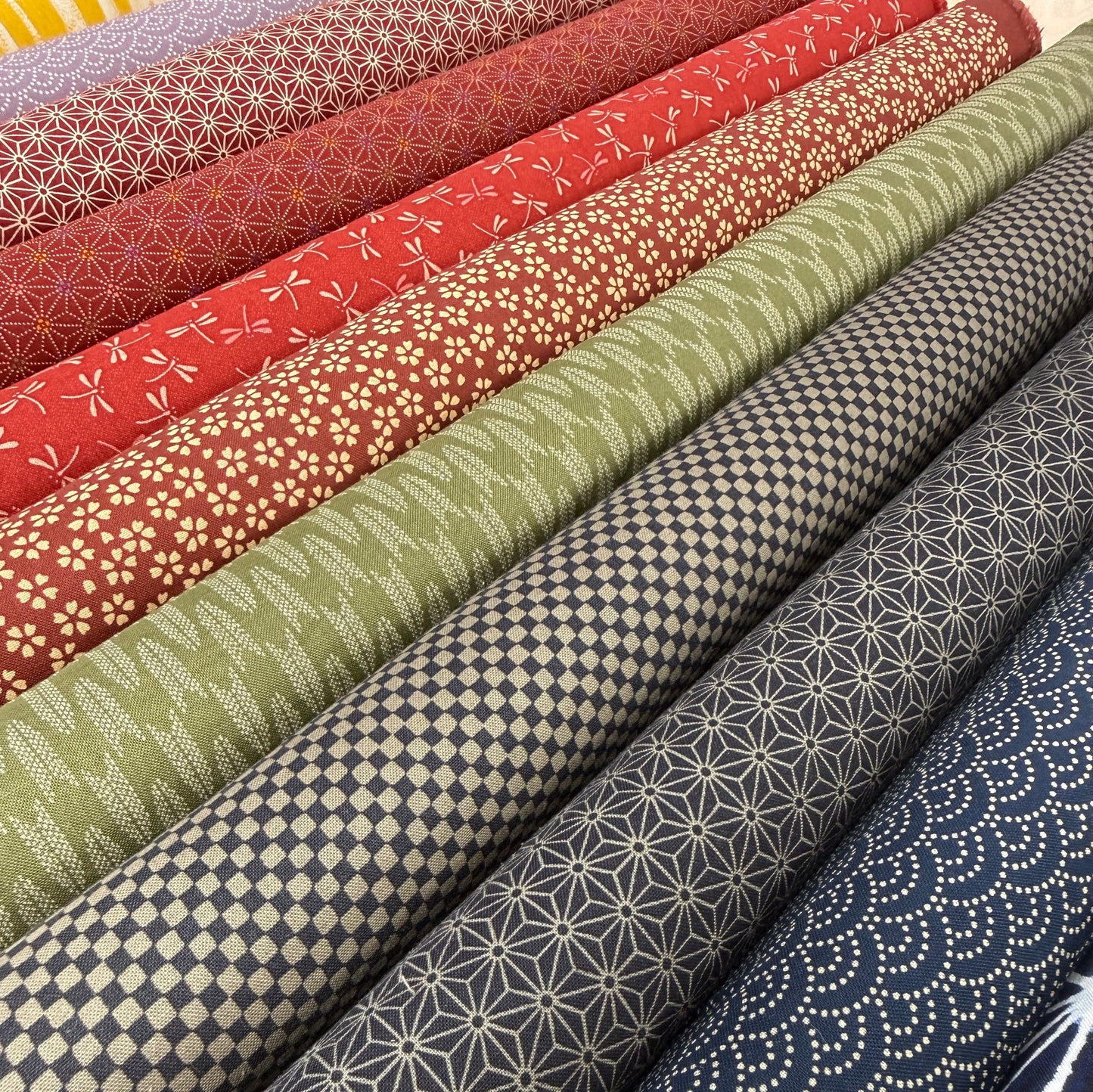 Sevenberry Woven Cotton - Arrow - Green