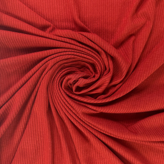Tencel™ Modal Rib Knit - Sangria