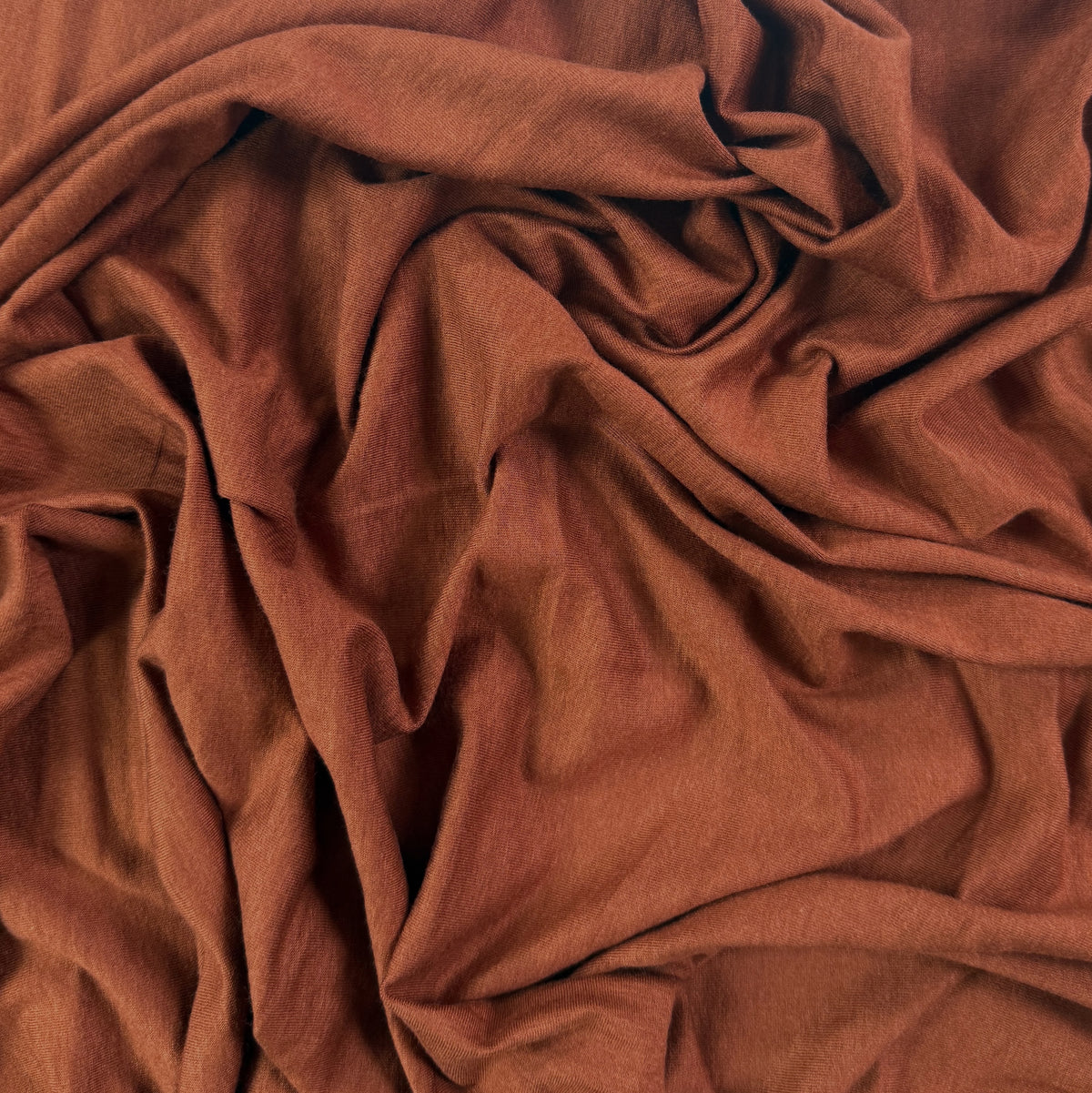 TENCEL™ Lyocell Cotton Spandex Lightweight Jersey - Pecan