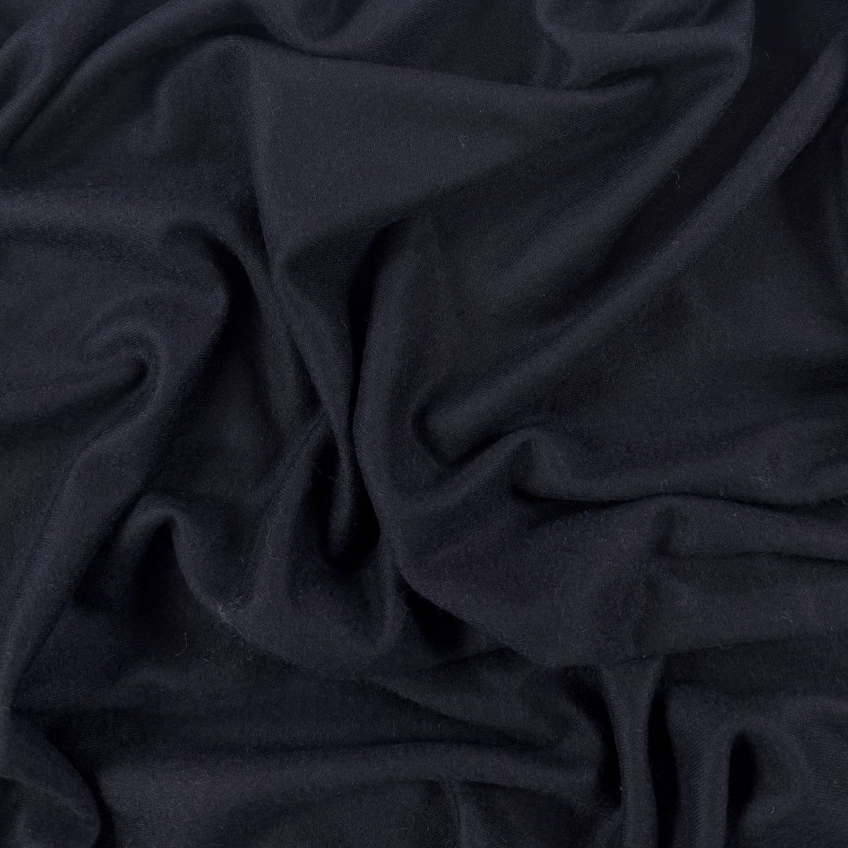 100% Cashmere Loro Piana Knit - Dark Navy - Designer Deadstock