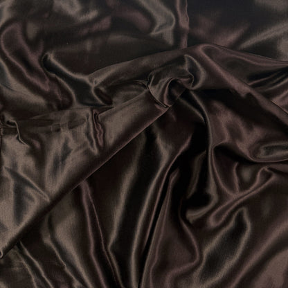 Kasha Lining Acetate/Cotton  - Walnut - Deadstock