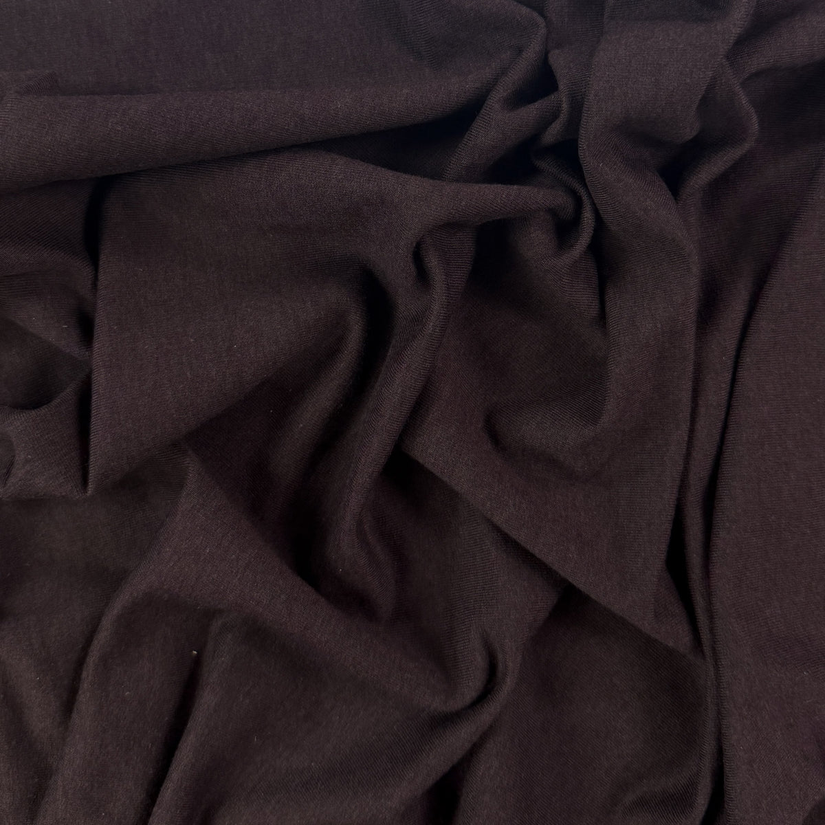 TENCEL™ Lyocell Organic Cotton French Terry  - Espresso
