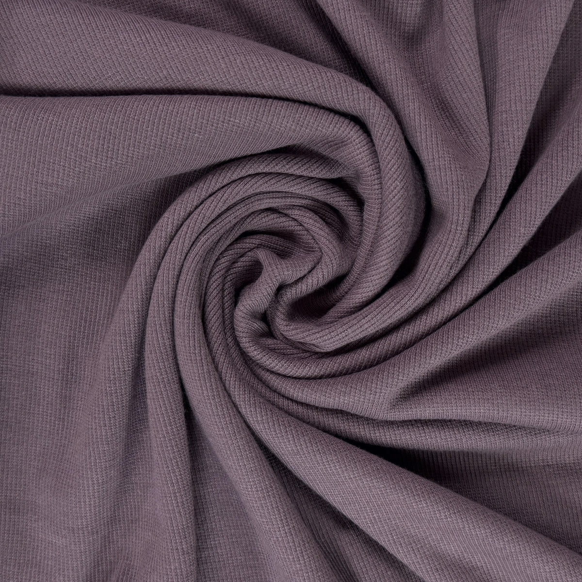 Bamboo Cotton 2×2 Rib - Moonscape