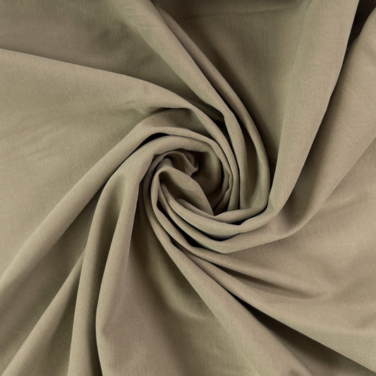 Stretch Lyocell Cotton Twill - Oyster