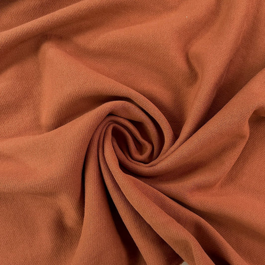 Organic Cotton Twill Face Fleece Knit - Allspice