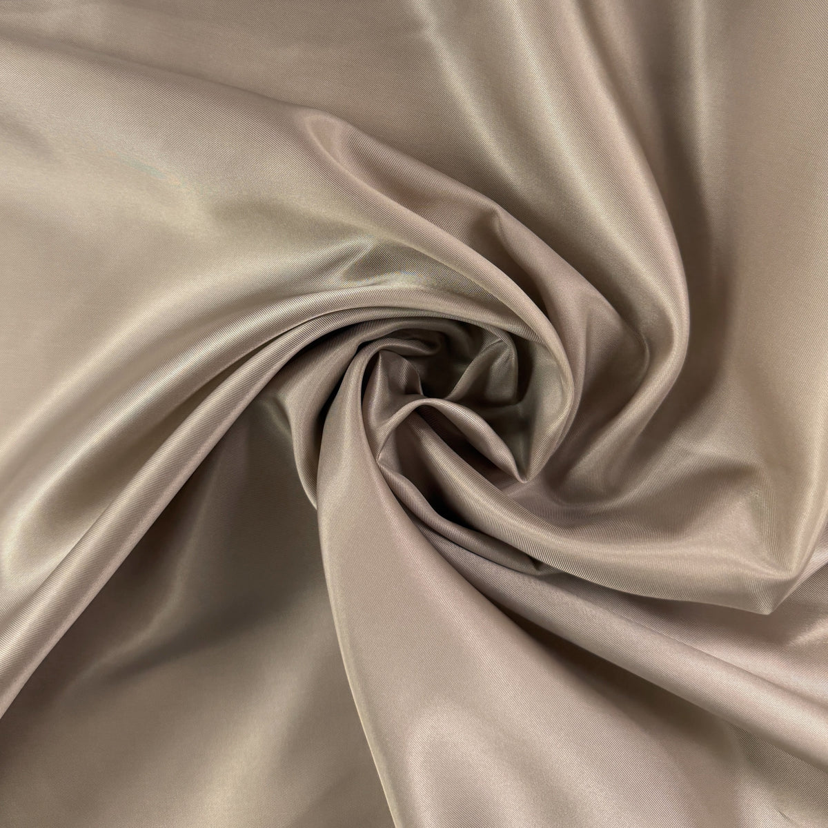 Cupro Bemberg - Taupe - Designer Deadstock