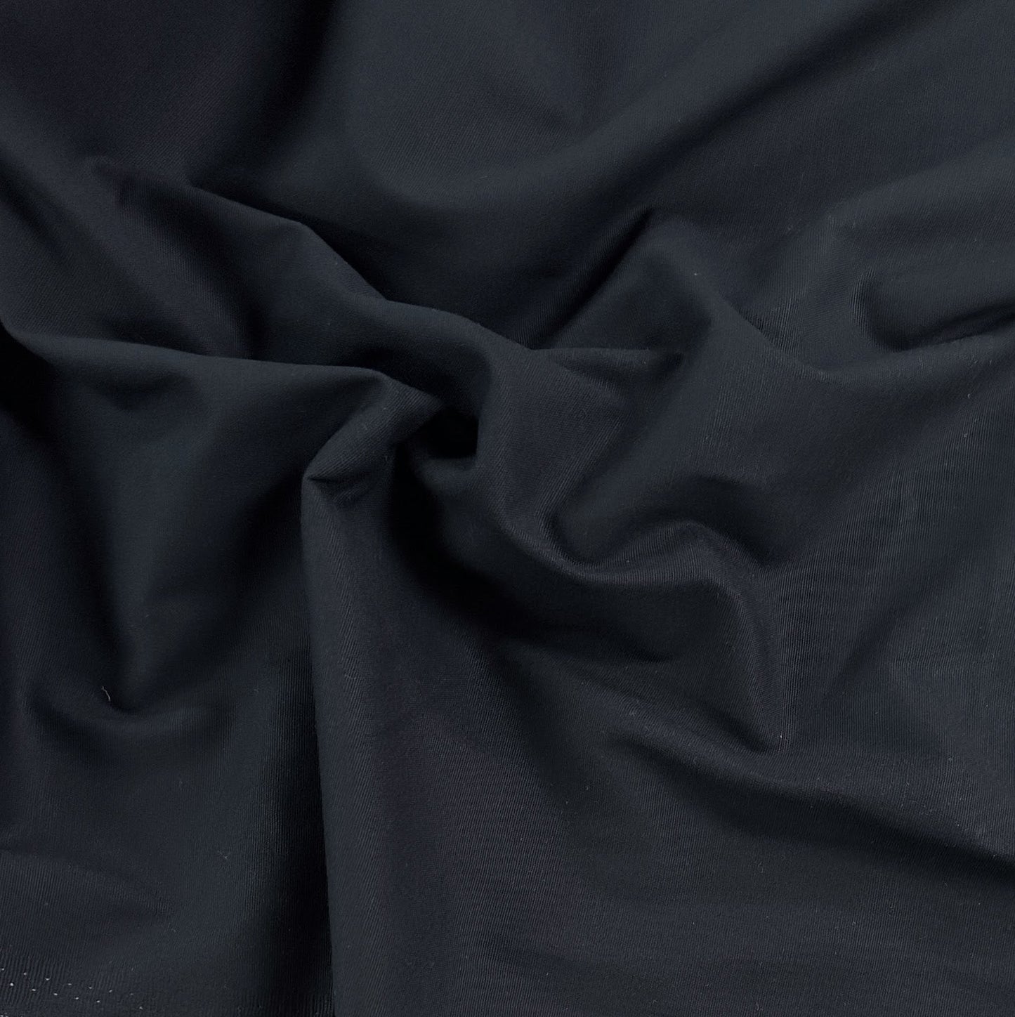 Cotton Stretched Twill - Peached - Black