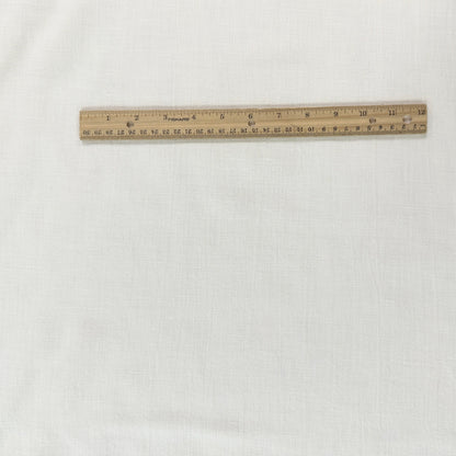 Cotton Herringbone Twill - Ivory - Deadstock