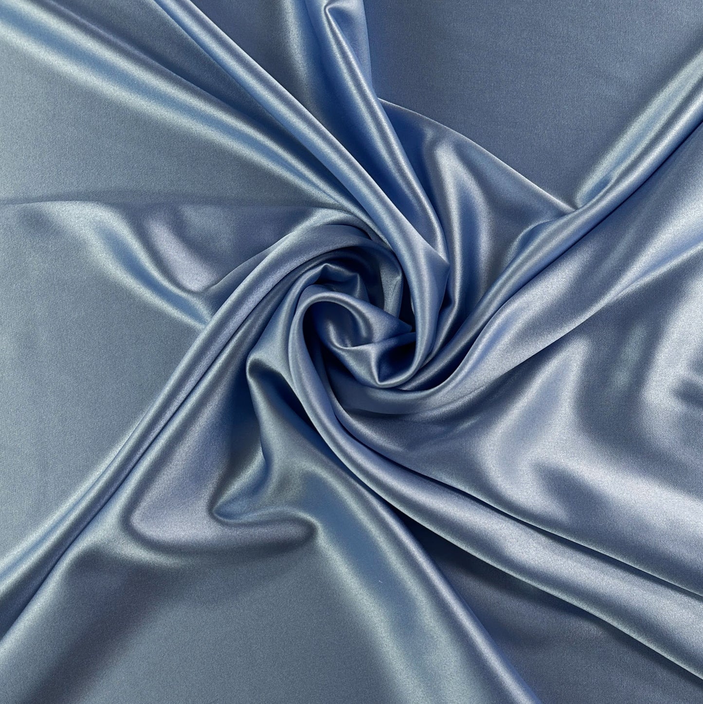 Stretch Silk Charmeuse - Periwinkle - 19mm