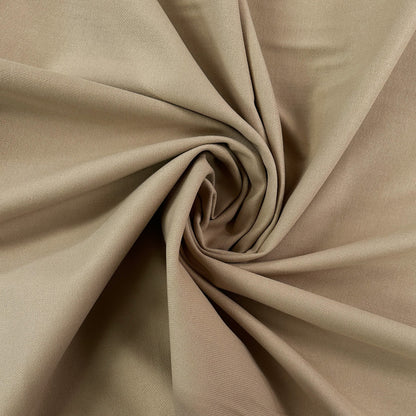 Organic Cotton Brushed Twill - Khaki - Local Deadstock