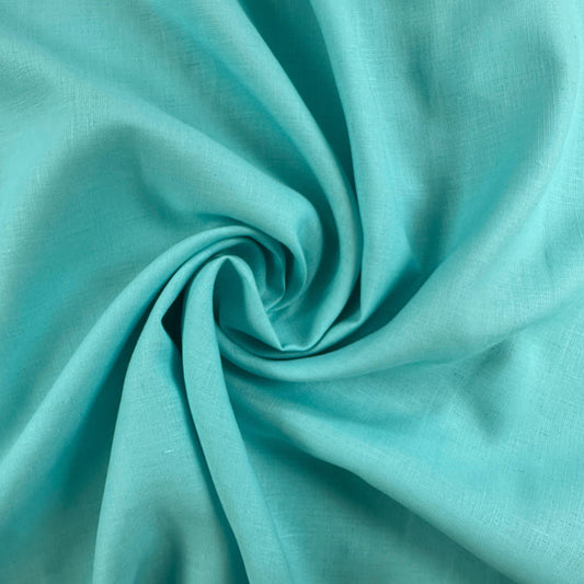 European Linen - Aqua - 60"