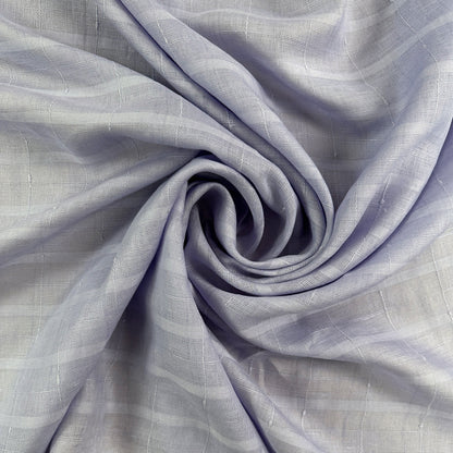 European Linen Plaid - Light Purple Check - 60"