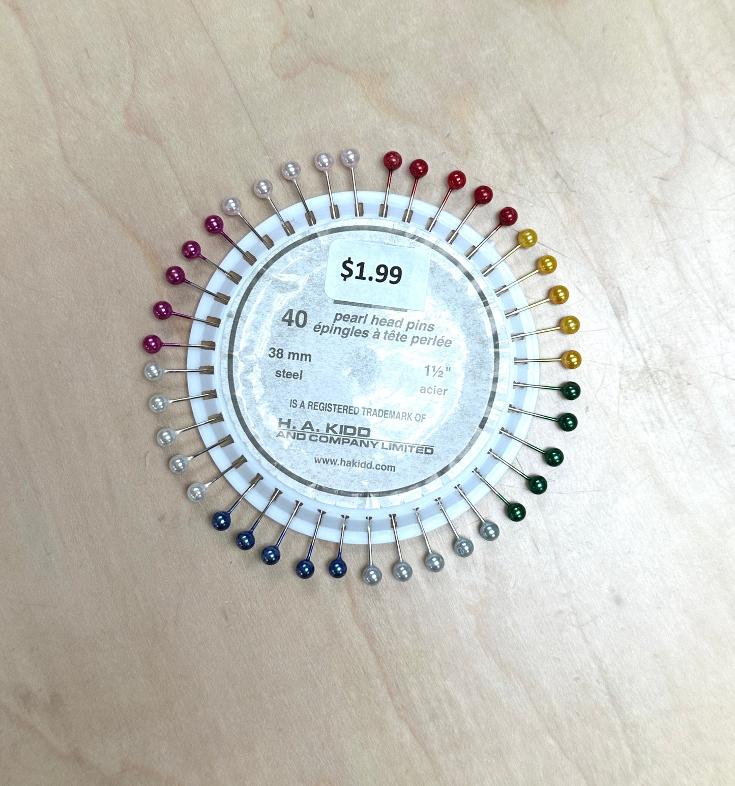 Pearl Head Pinwheel