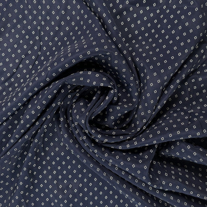 25" Remnant - Navy - Cotton Shirting - Film Studio Deadstock