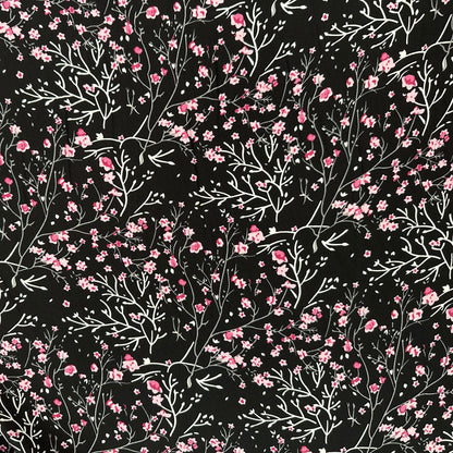 Cherry Blossom - Rayon Poplin