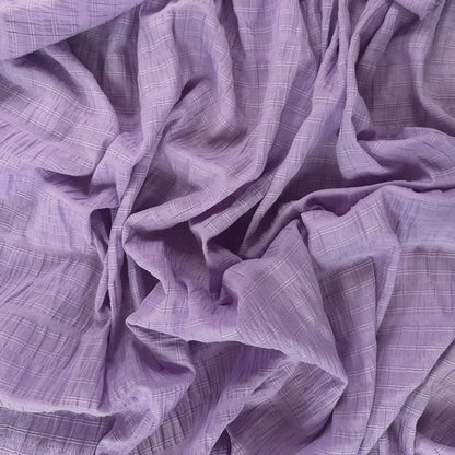 Carefree Ruched Crinkle Cotton - Lilac