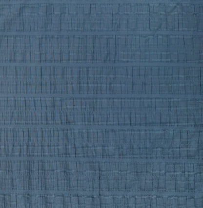Carefree Ruched Crinkle Cotton - Lake